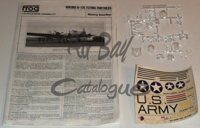 B-17E Flying Fortress/Kits/Frog - Click Image to Close