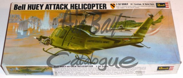 Bell Huey Attack Helicopter/Kits/Revell - Click Image to Close