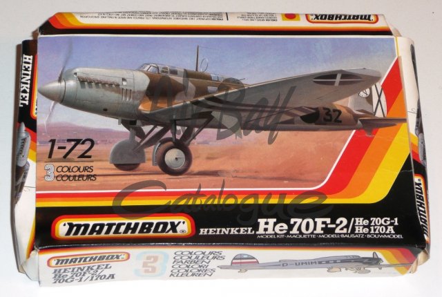 Heinkel He 70 F-2/Kits/Matchbox - Click Image to Close