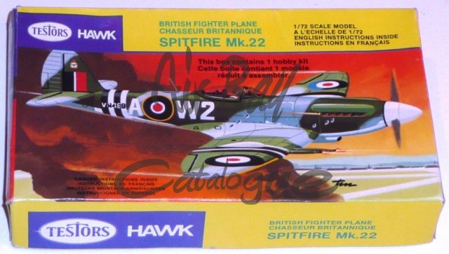 Spitfire Mk22/Kits/Hawk - Click Image to Close