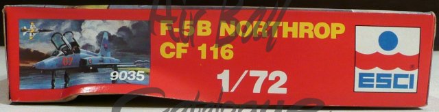 Northrop F-5 B CF 116/Kits/Esci - Click Image to Close