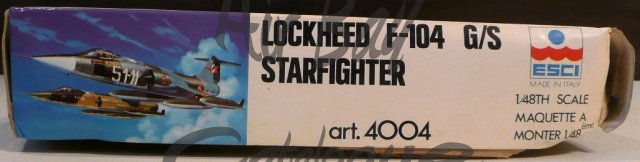 F-104 Starfighter/Kits/Esci - Click Image to Close
