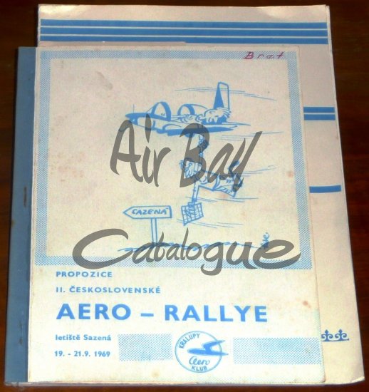 Aero - rallye 1969/Books/CZ - Click Image to Close