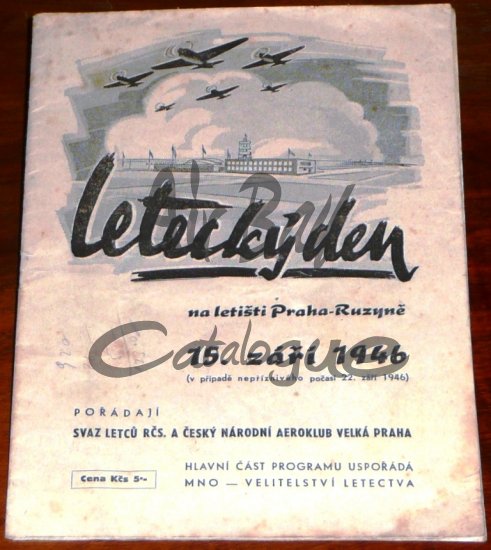 Letecky den 1946/Memo/CZ - Click Image to Close