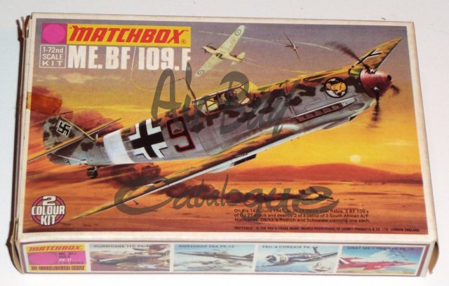 Messerschmit Bf 109E/Kits/Matchbox - Click Image to Close