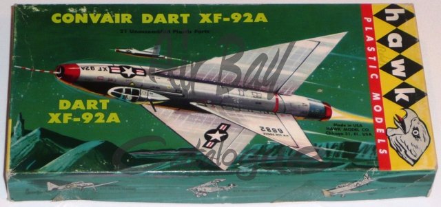 Dart XF-92A/Kits/Hawk - Click Image to Close