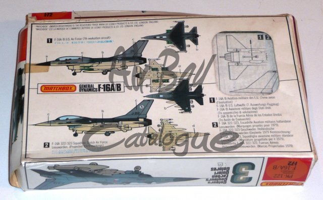F-16 A/B/Kits/Matchbox - Click Image to Close