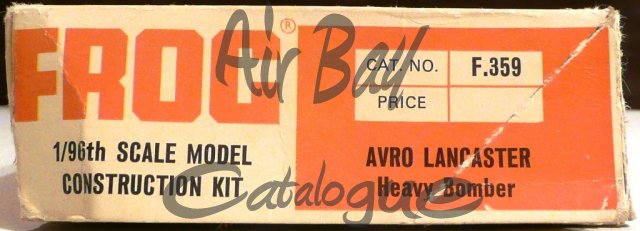 Avro Lancaster/Kits/Frog/2 - Click Image to Close