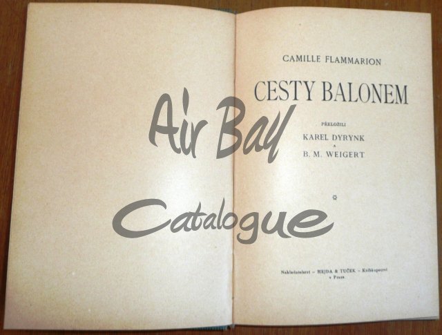 Cesty balonem/Books/CZ - Click Image to Close