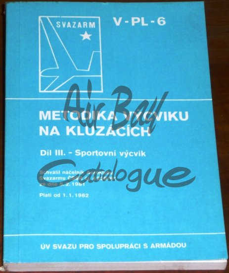 Metodika vycviku na kluzacich III/Books/CZ - Click Image to Close