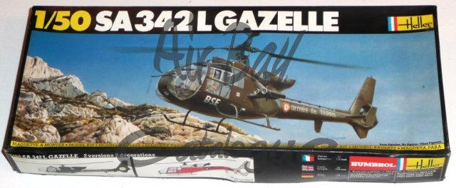 Gazelle 342/Kits/Heller - Click Image to Close