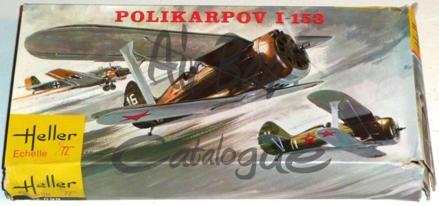 Polikarpov I-153/Kits/Heller - Click Image to Close