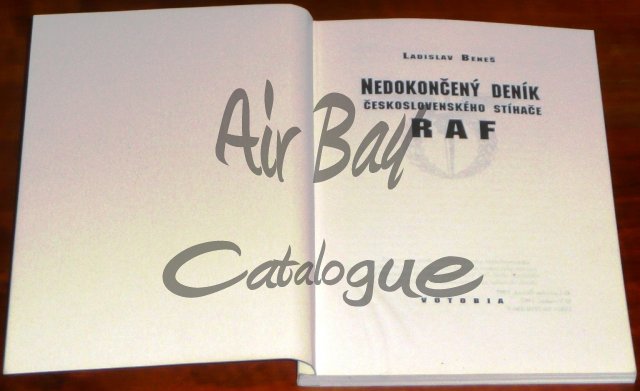 Nedokonceny denik ceskoslovenskeho stihace RAF/Books/CZ - Click Image to Close