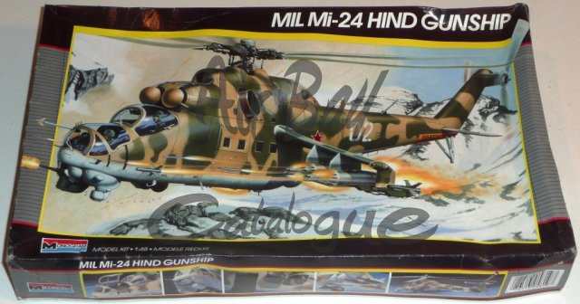 MIL Mi-24 Hind Gunship/Kits/Monogram - Click Image to Close