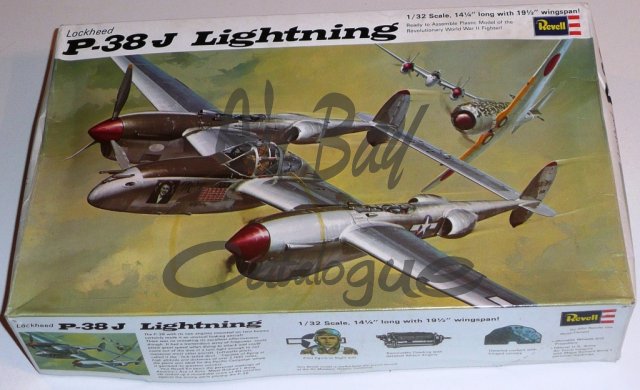 P-38J Lightning/Kits/Revell - Click Image to Close