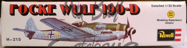 Focke Wulf 190-D/Kits/Revell - Click Image to Close