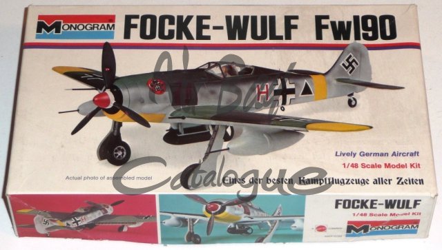 Focke Wulf 190/Kits/Monogram - Click Image to Close