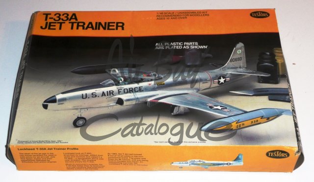 T-33A Jet Trainer/Kits/Testors - Click Image to Close