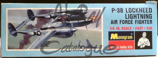 P-38 Lightning/Kits/Monogram - Click Image to Close