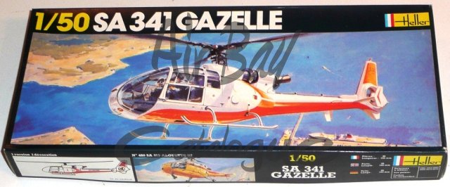 Gazelle 341/Kits/Heller - Click Image to Close