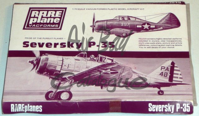 Seversky P-35/Kits/Rare - Click Image to Close