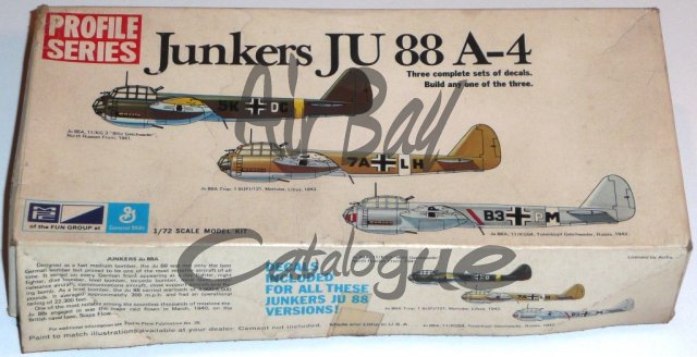 Junkers Ju 88 A-4/Kits/mpc - Click Image to Close
