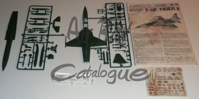 F-5F Tiger II/Kits/Italeri - Click Image to Close