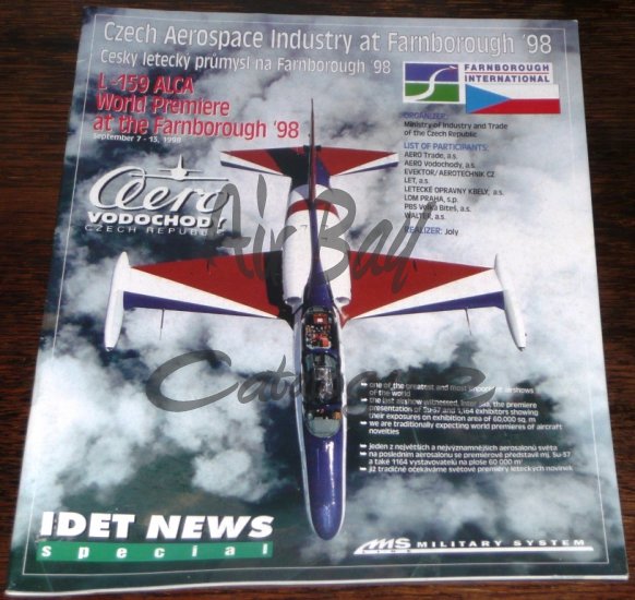 Czech Aerospace Industry at Farnborough '98/Mag/CZ - Click Image to Close