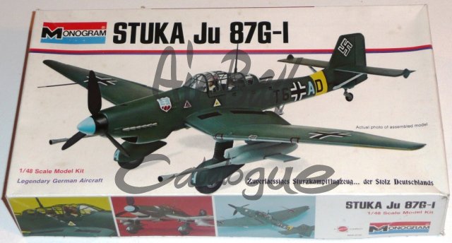 Ju 87G/Kits/Monogram - Click Image to Close