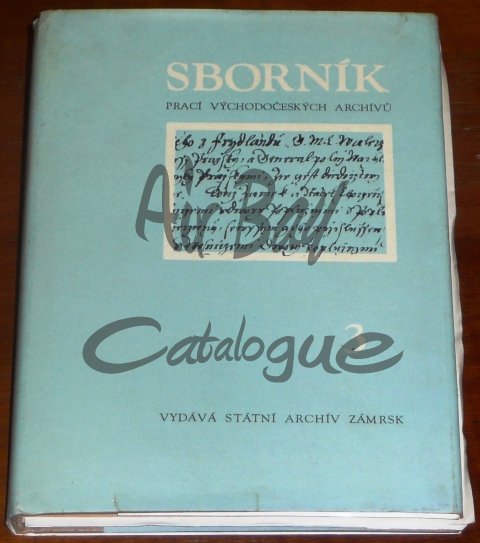 Sbornik praci vychodoceskych archivu/Books/CZ - Click Image to Close