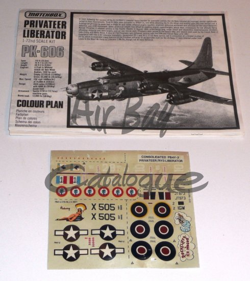 PB4Y 2 Privateer/Kits/Matchbox - Click Image to Close