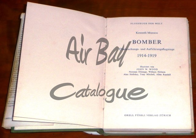 Flugzeuge der Welt - Bomber 1914 - 1919/Books/GE - Click Image to Close