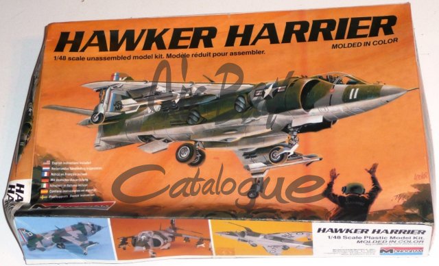 Hawker Harrier/Kits/Monogram - Click Image to Close