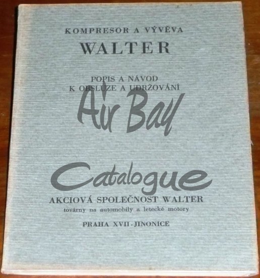 Walter kompresor a vyveva/Books/CZ - Click Image to Close