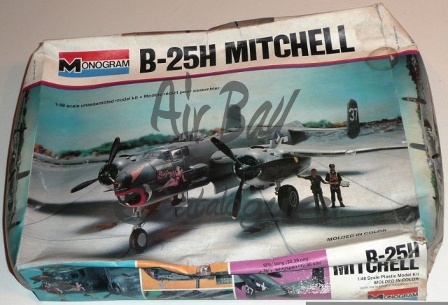 B-25H Mitchell/Kits/Monogram - Click Image to Close