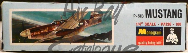 P-51B Mustang/Kits/Monogram - Click Image to Close