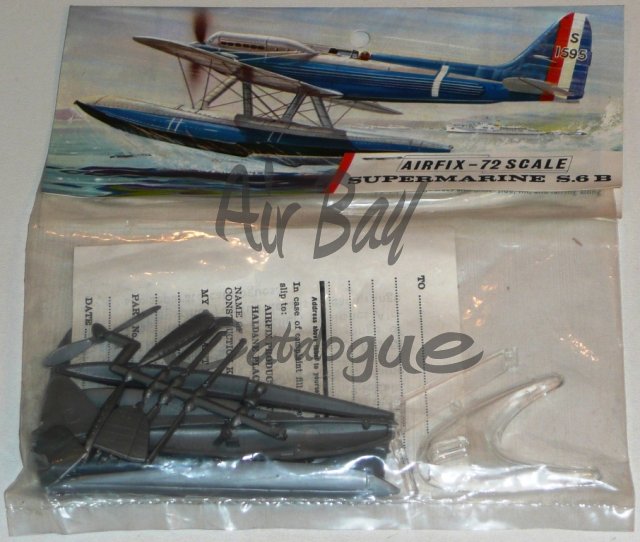 Bagged Supermarine S.6.B/Kits/Af - Click Image to Close