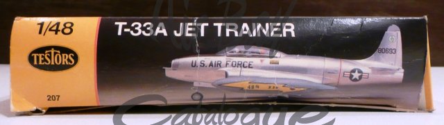 T-33A Jet Trainer/Kits/Testors - Click Image to Close