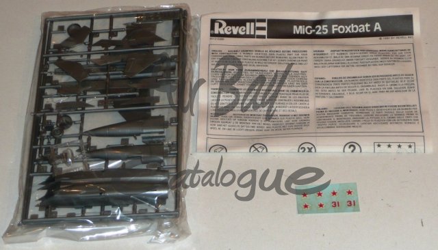 Mig 25 Foxbat A/Kits/Revell - Click Image to Close