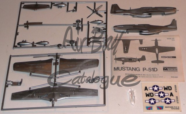 P-51D Mustang/Kits/Monogram/1 - Click Image to Close