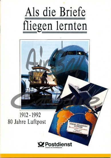 80 Jahre Luftpost/Memo/GE - Click Image to Close