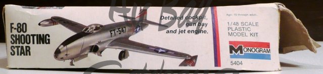 F-80 Shooting Star/Kits/Monogram - Click Image to Close