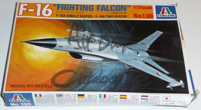 F-16 Fighting Falcon/Kits/Italeri - Click Image to Close