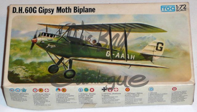 D.H. 60G Gipsy Moth/Kits/Frog - Click Image to Close
