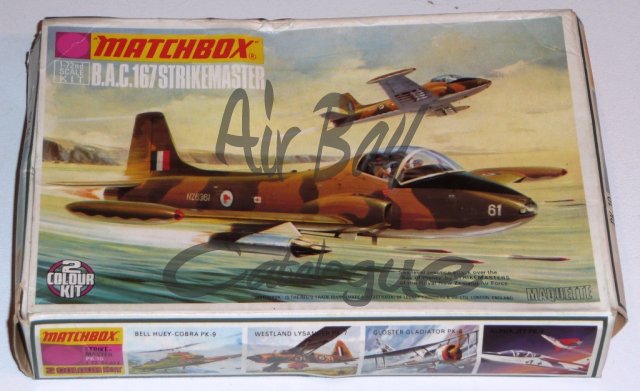 B.A.C. 167 Strikemaster/Kits/Matchbox - Click Image to Close