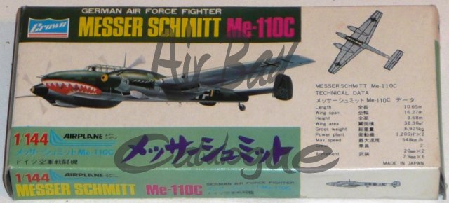 Messerschmitt Me 110C/Kits/Crown - Click Image to Close