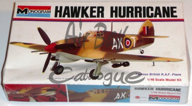 Hawker Hurricane/Kits/Monogram - Click Image to Close