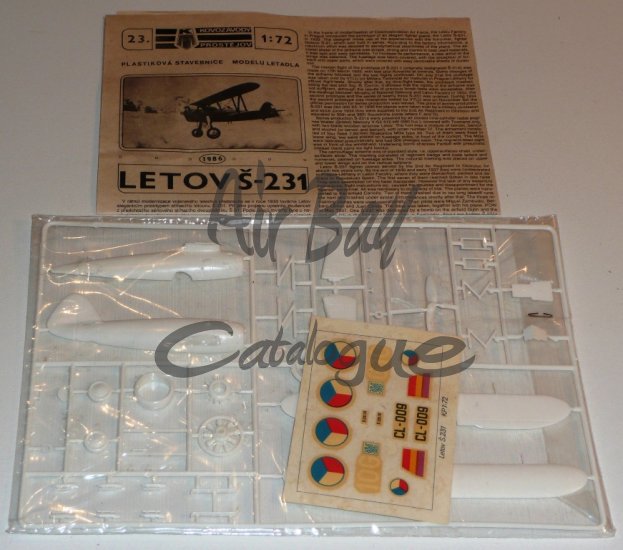 Letov S.231/Kits/KP - Click Image to Close
