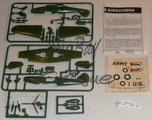 P-39 Bell Airacobra/Kits/Revell/2 - Click Image to Close