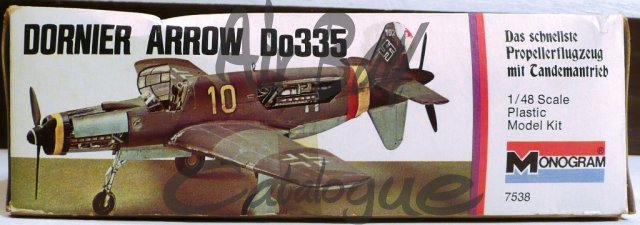 Dornier Do-335/KIts/Monogram - Click Image to Close